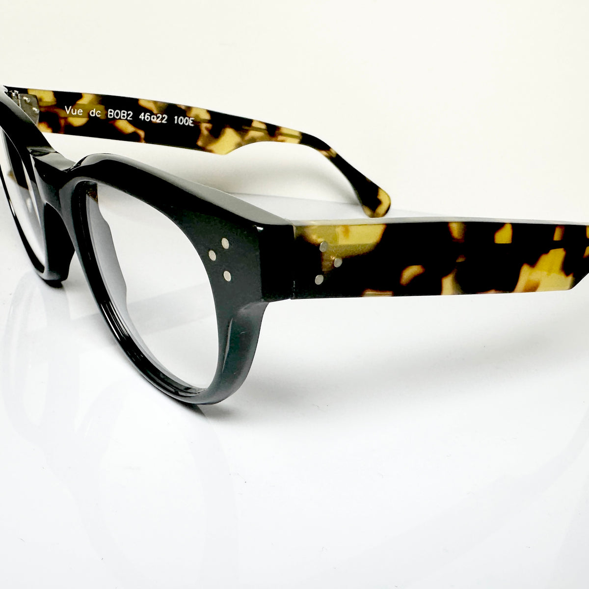VUE DC BOB2 Unisex Eyeglasses Frame in Panto - Authentic New