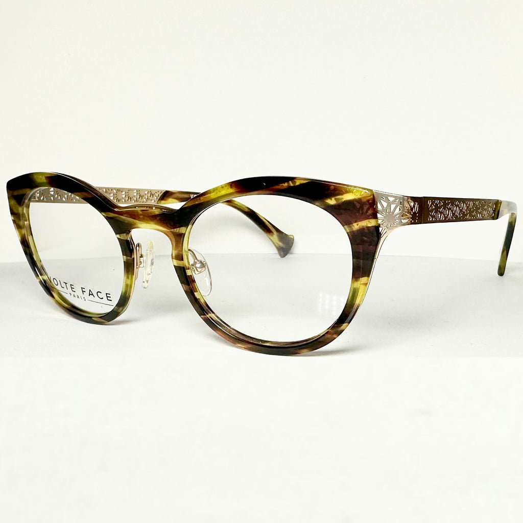 VOLTE FACE FIDJI 9050 Women's Eyeglasses Frames in Tortoise - Authentic New