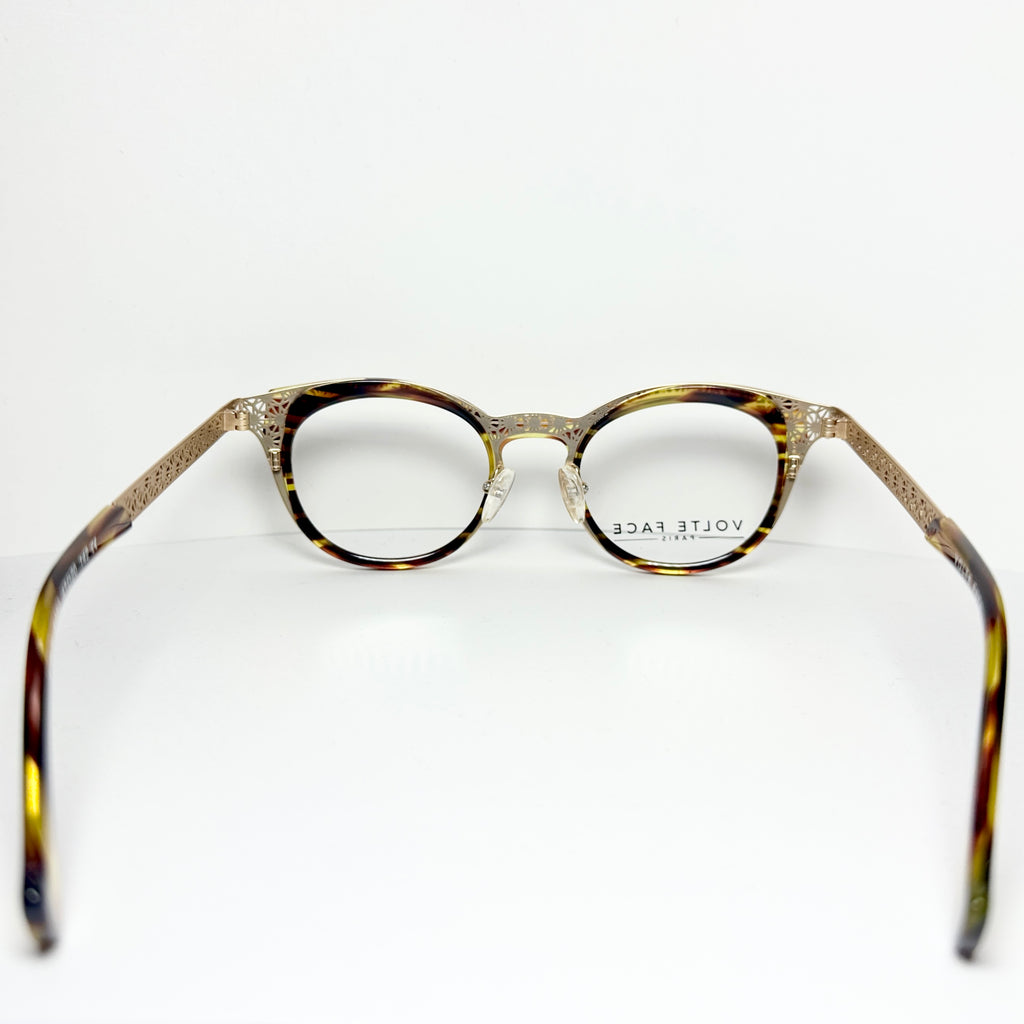 VOLTE FACE FIDJI 9050 Women's Eyeglasses Frames in Tortoise - Authentic New