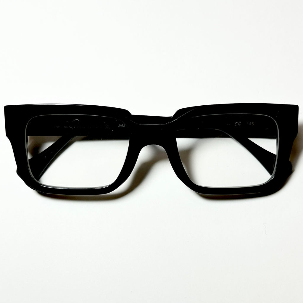VUE DC JAM Men's Eyeglasses Frame in Black - Authentic New