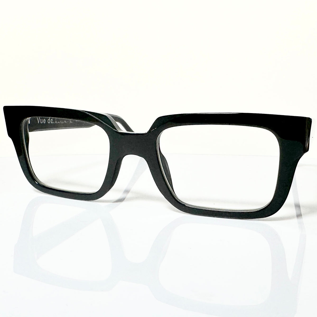 VUE DC JAM Men's Eyeglasses Frame in Black - Authentic New