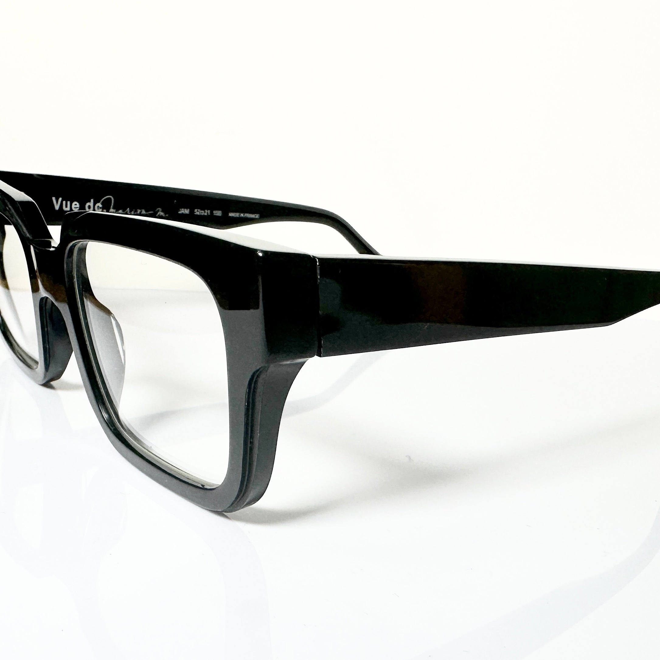 VUE DC JAM Men's Eyeglasses Frame in Black - Authentic New
