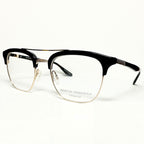 Barton Perreira LENOX BLA/GOL Men Eyeglasses Frame NEW Authentic
