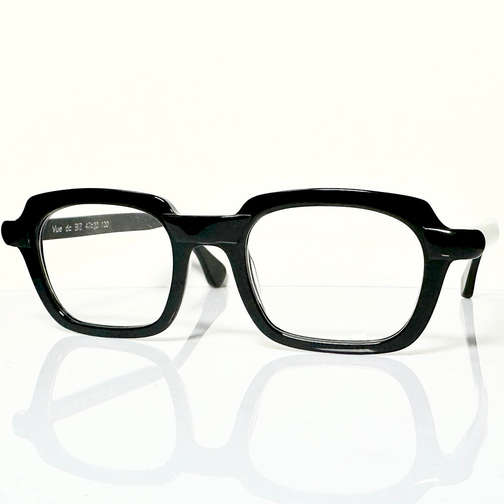 VUE DC BIZ Men's Eyeglasses Frame in Black - Authentic New