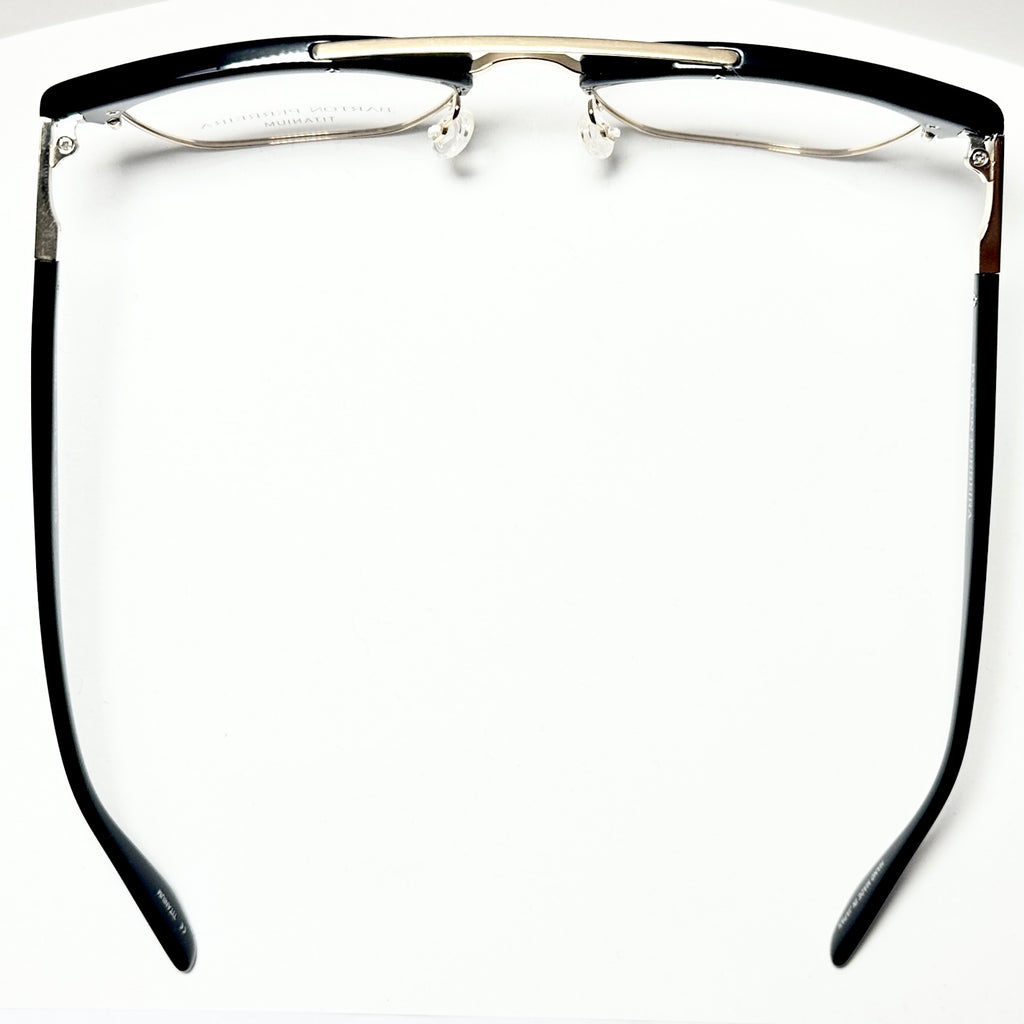 Barton Perreira LENOX BLA/GOL Men Eyeglasses Frame NEW Authentic