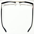 Barton Perreira LENOX BLA/GOL Men Eyeglasses Frame NEW Authentic