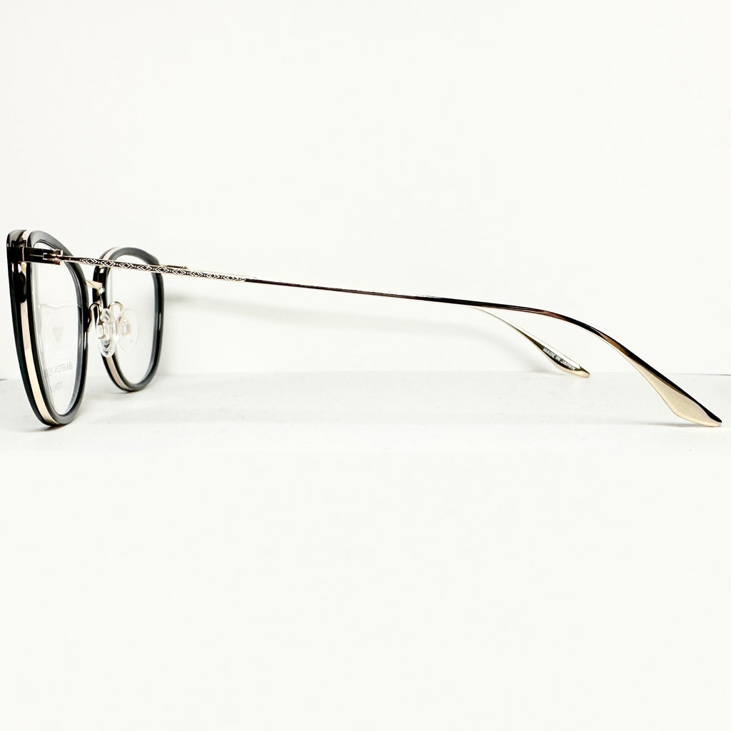 Barton Perreira ENDORA BLA/GOL Butterfly Eyeglasses Titanium New Authentic With Case