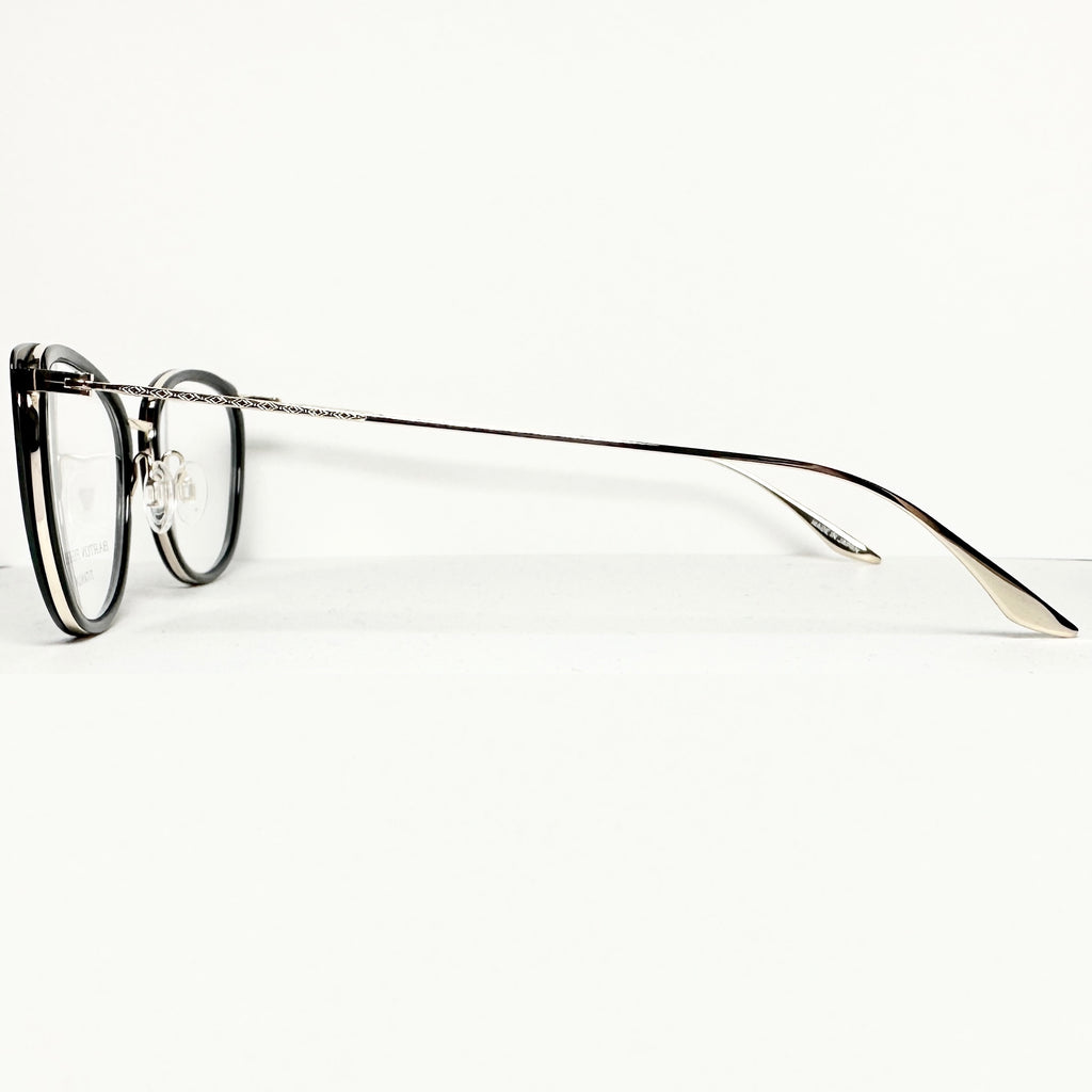 Barton Perreira ENDORA BLA/GOL Cat-eye Eyeglasses Titanium New Authentic With Case