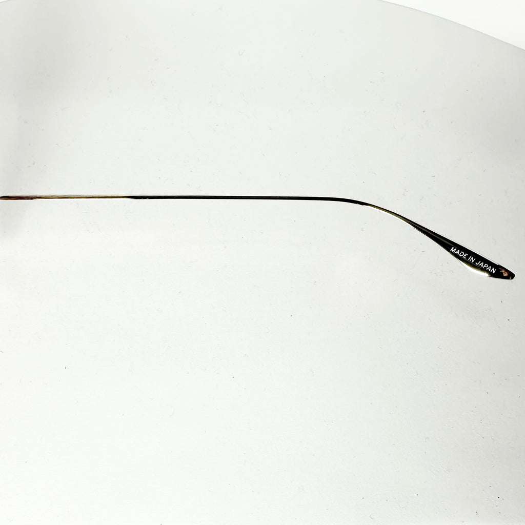 Barton Perreira ENDORA BLA/GOL Butterfly Eyeglasses Titanium New Authentic With Case