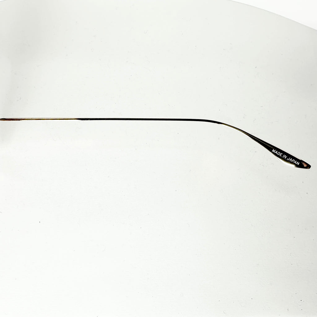 Barton Perreira ENDORA BLA/GOL Cat-eye Eyeglasses Titanium New Authentic With Case