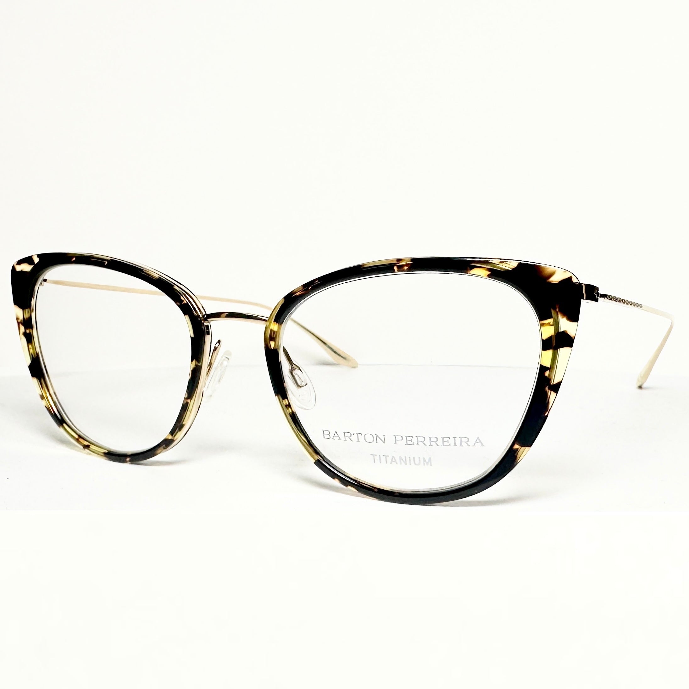 Barton Perreira ENDORA HEC/GOL Women Eyeglasses Frame NEW Authentic
