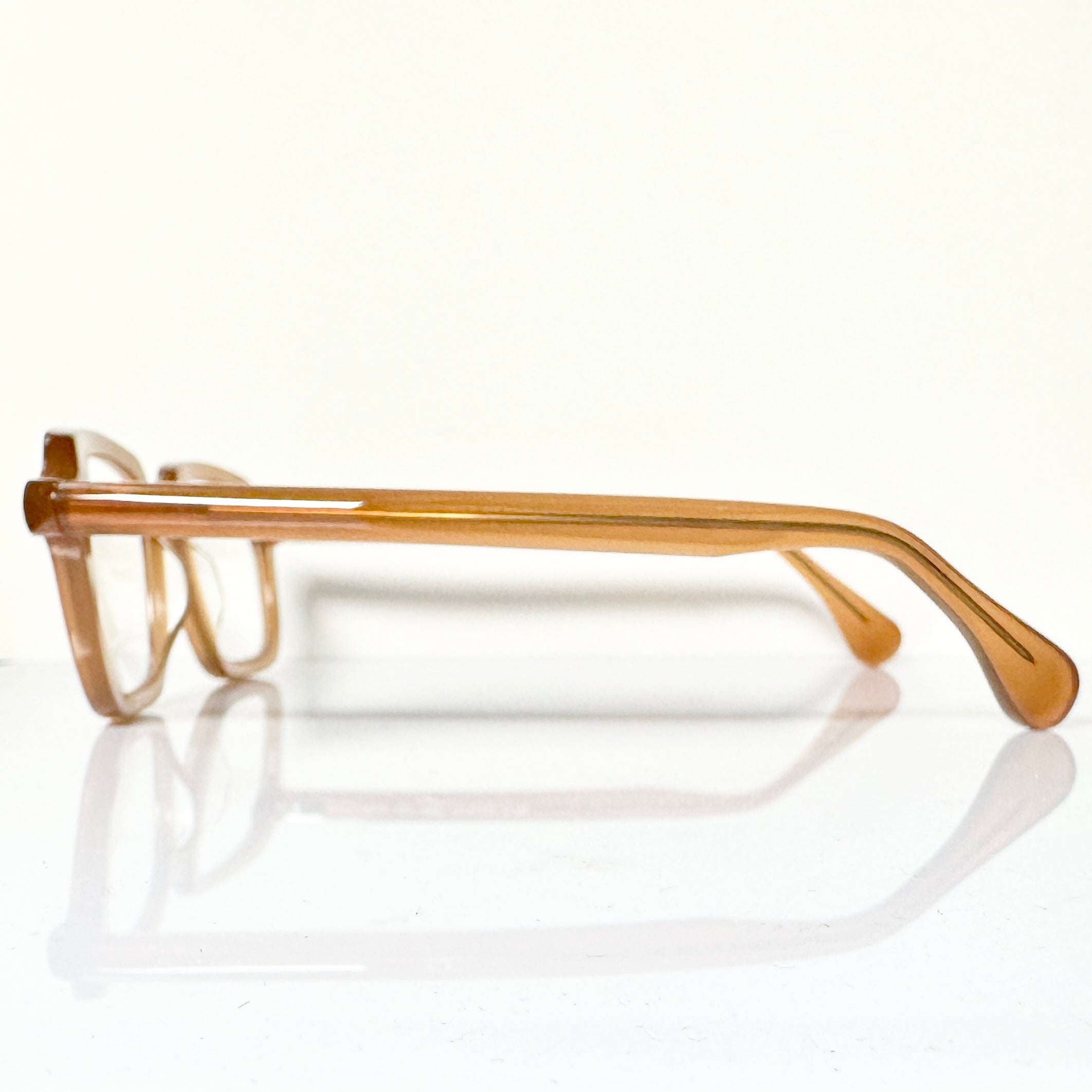 VUE DC  BIZ 578 Men's Eyeglasses Frame in Camel Crystal - Authentic New