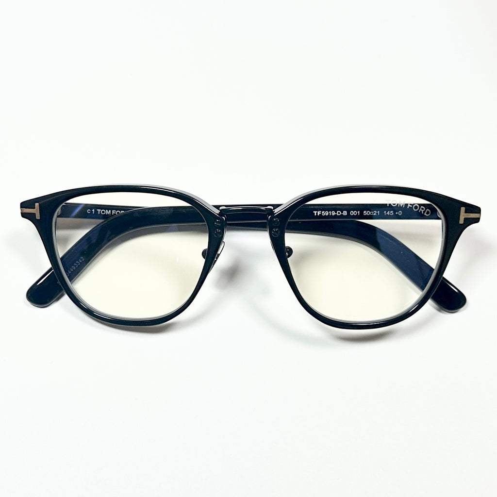 TOM FORD TF5919-D-B/V 001 Unisex Eyeglasses Frame NEW Authentic