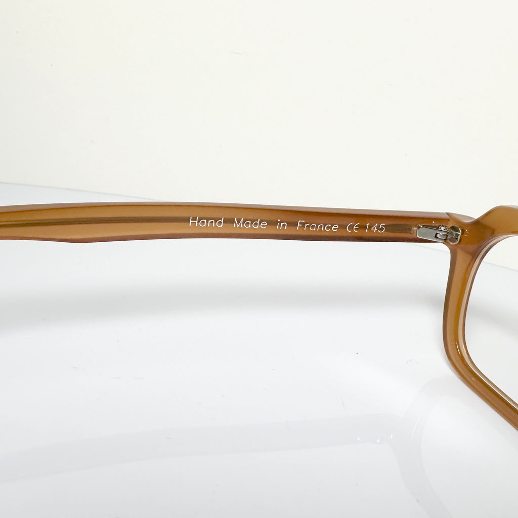 VUE DC  BIZ 578 Men's Eyeglasses Frame in Camel Crystal - Authentic New