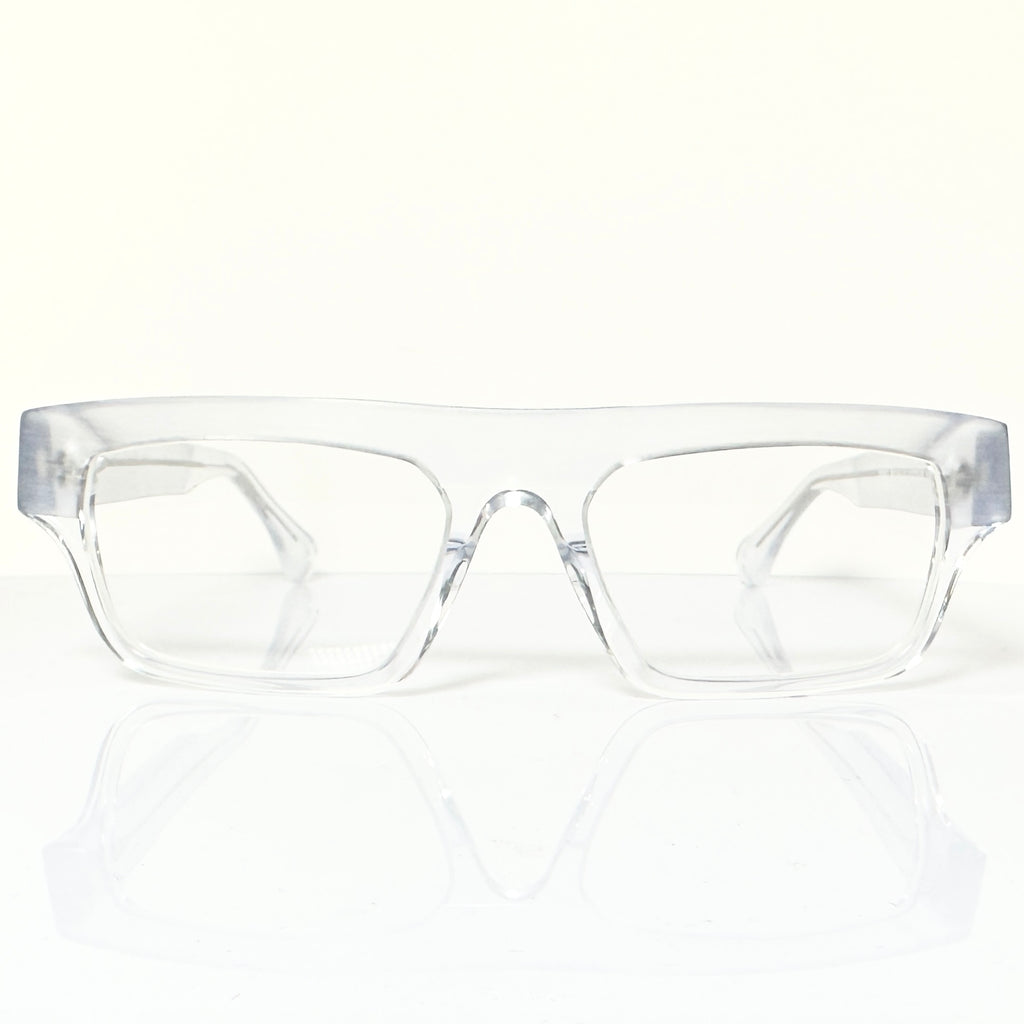 VUE DC VIC 000 Unisex Eyeglasses Frame in Clear  - Authentic New
