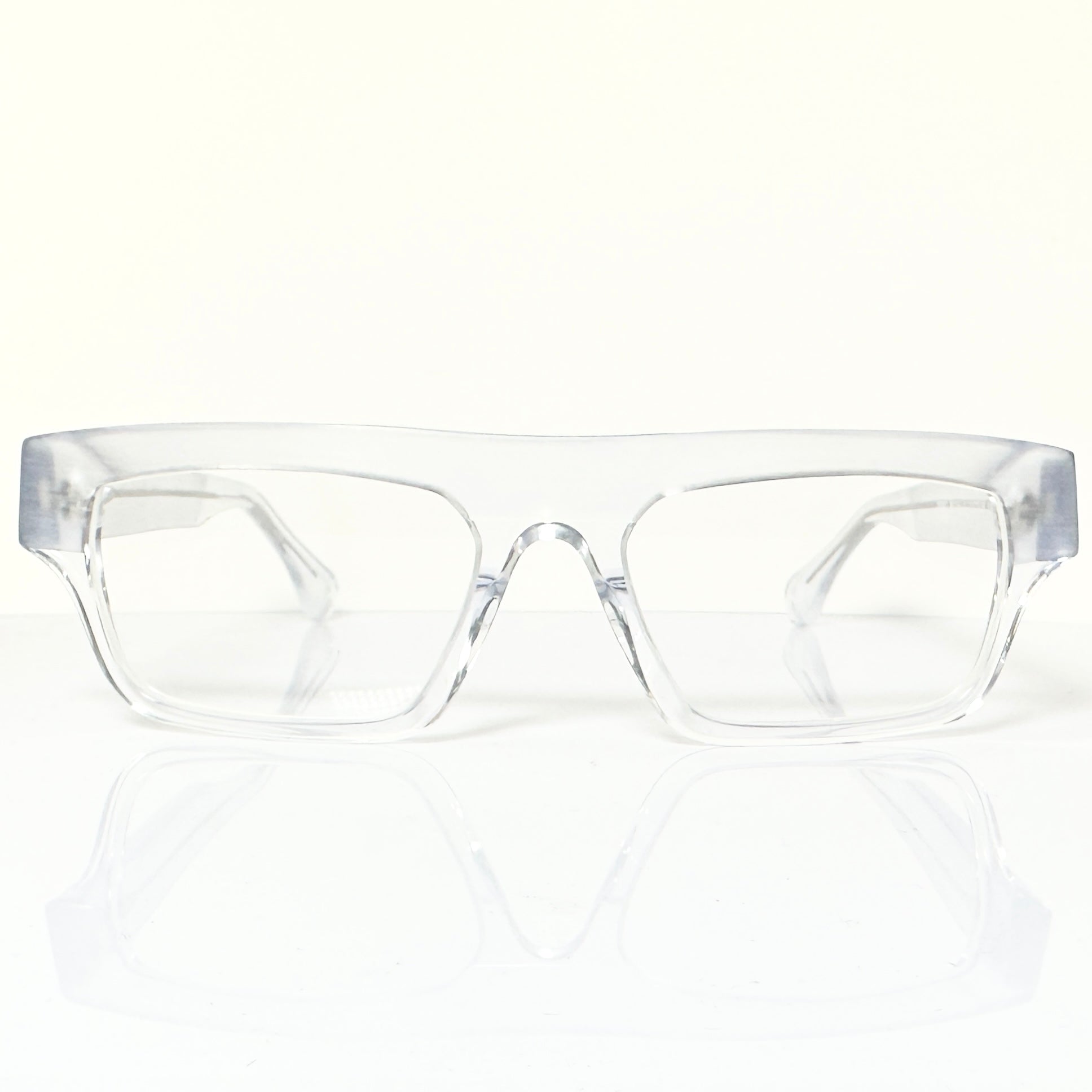 VUE DC VIC 000 Unisex Eyeglasses Frame in Clear  - Authentic New