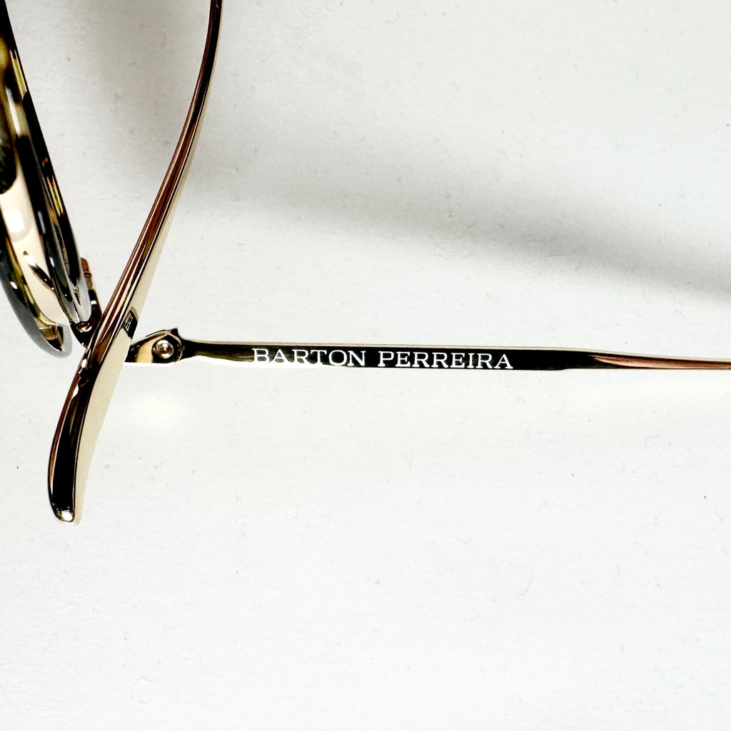Barton Perreira ENDORA HEC/GOL Women Eyeglasses Frame NEW Authentic