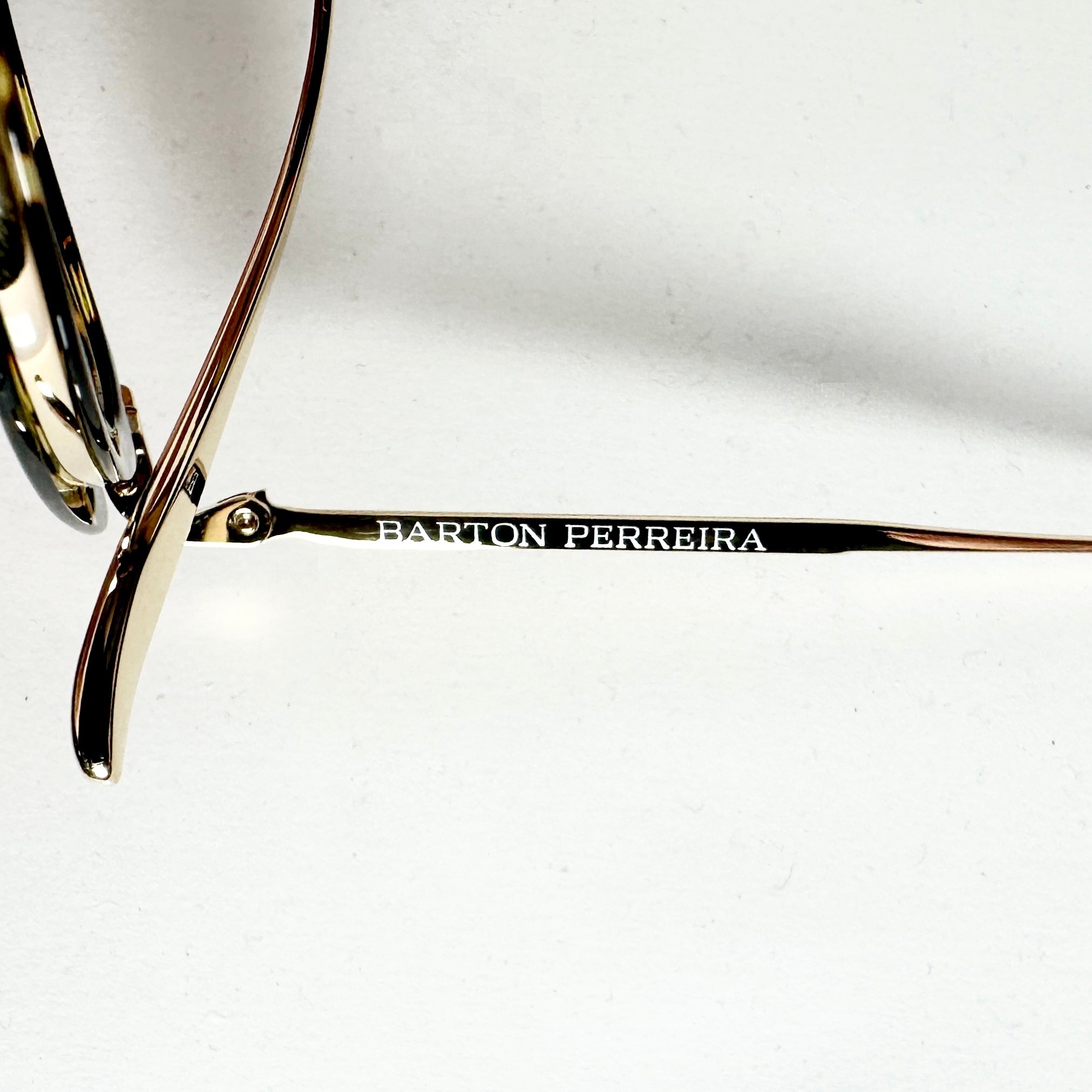 Barton Perreira ENDORA HEC/GOL Women Eyeglasses Frame NEW Authentic