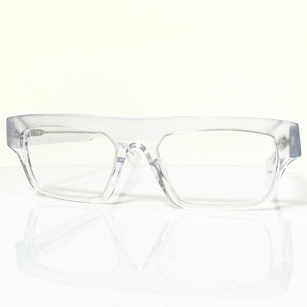 VUE DC VIC 000 Unisex Eyeglasses Frame in Clear  - Authentic New