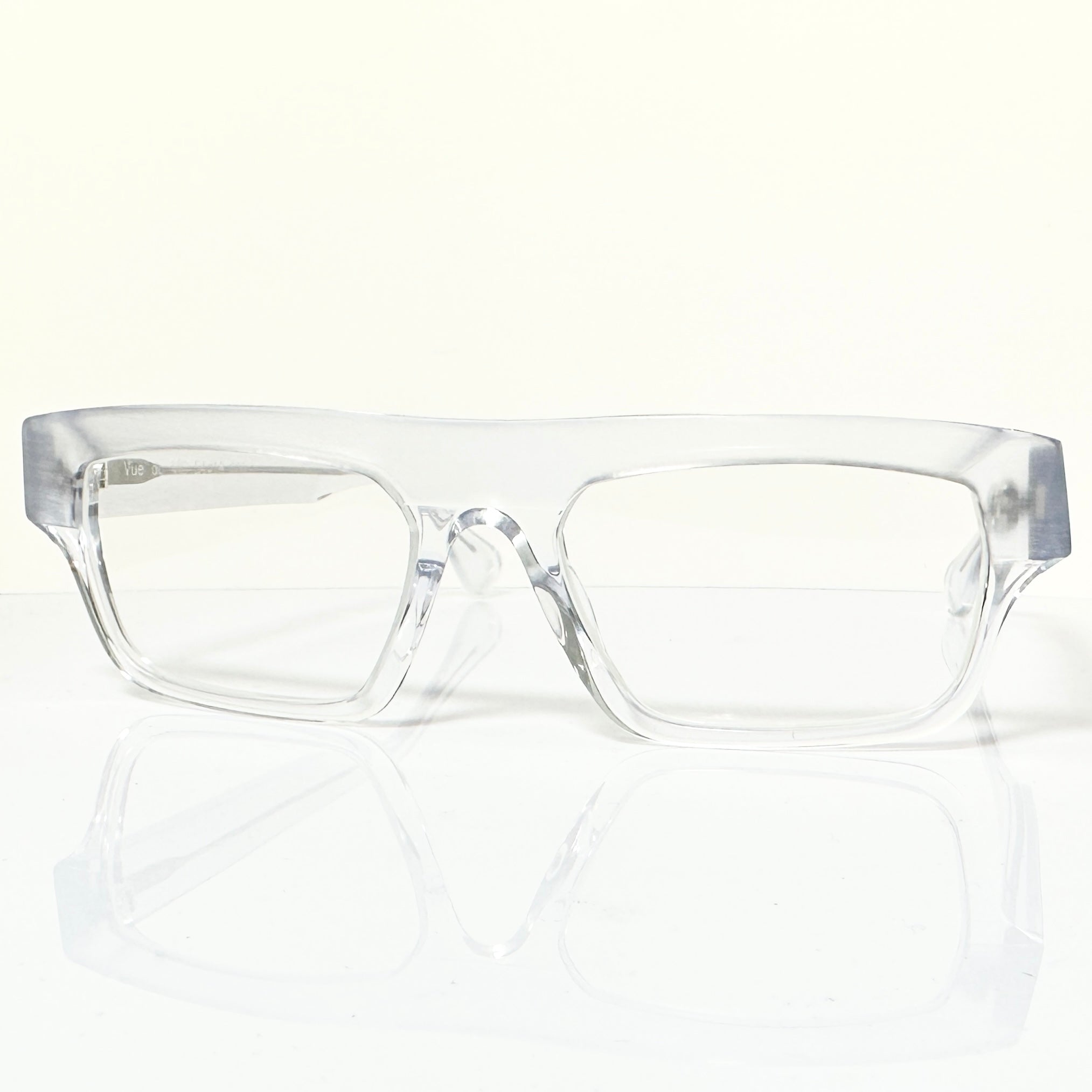 VUE DC VIC 000 Unisex Eyeglasses Frame in Clear  - Authentic New