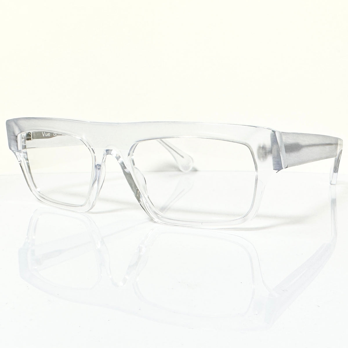 VUE DC VIC 000 Unisex Eyeglasses Frame in Clear  - Authentic New