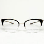 Barton Perreira Circe Women Eyeglasses Frame Black Tortoise/Gold Authentic New