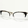 Barton Perreira Circe Women Eyeglasses Frame Black Tortoise/Gold Authentic New