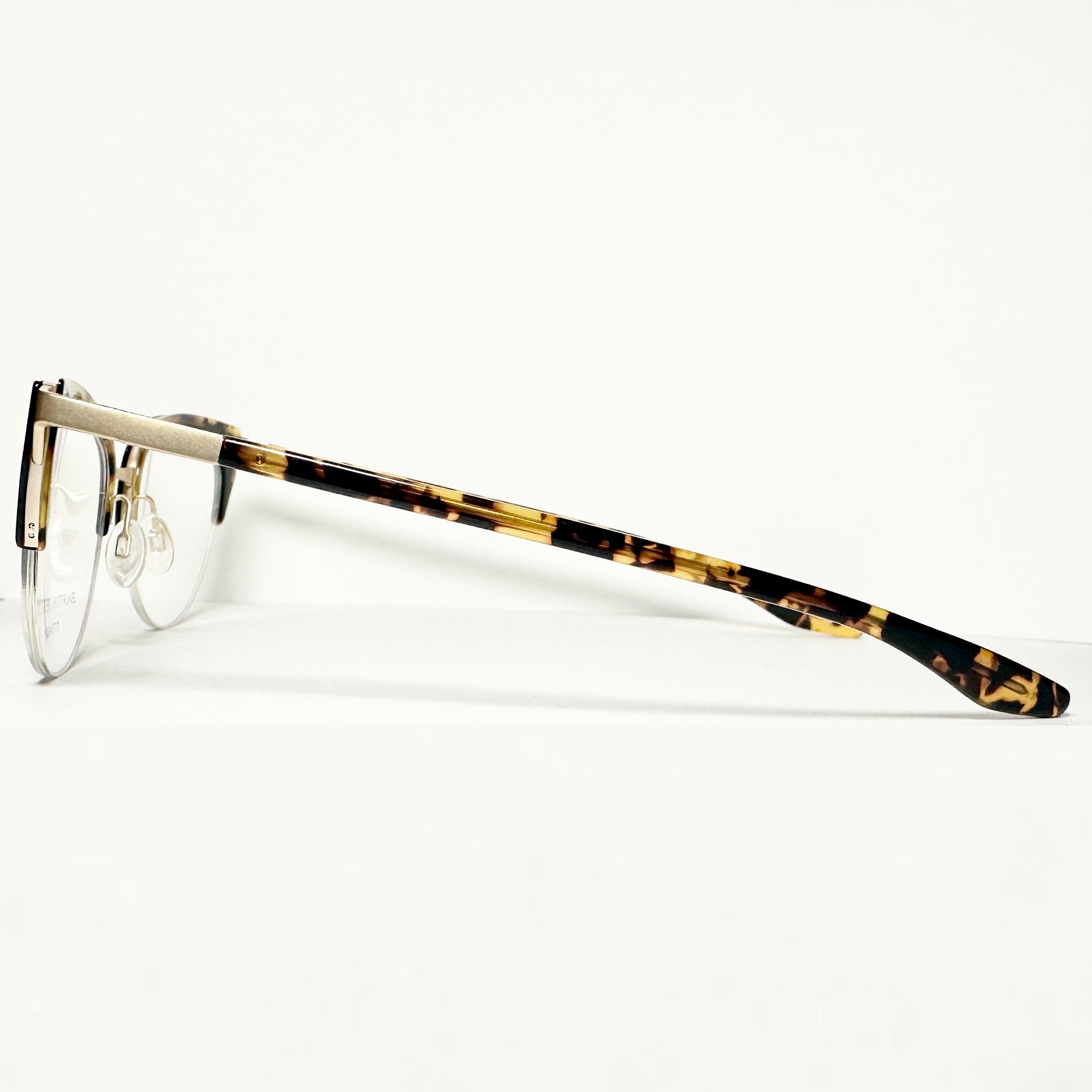 Barton Perreira Circe Women Eyeglasses Frame Black Tortoise/Gold Authentic New