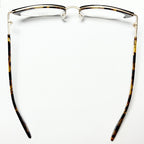 Barton Perreira Circe Women Eyeglasses Frame Black Tortoise/Gold Authentic New