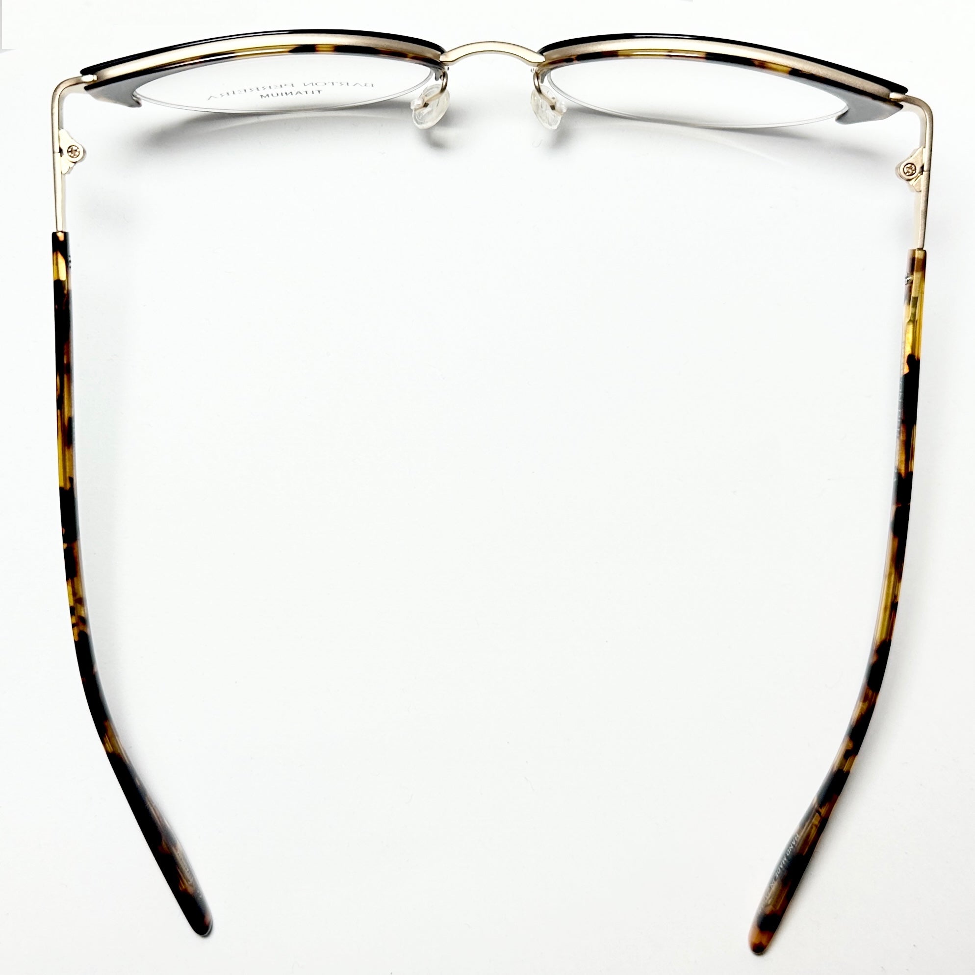 Barton Perreira Circe Women Eyeglasses Frame Black Tortoise/Gold Authentic New