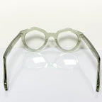 VUE DC ART 850 Unisex Eyeglasses Frame in Crystal Water Green - Authentic New