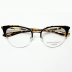 Barton Perreira Circe Women Eyeglasses Frame Black Tortoise/Gold Authentic New