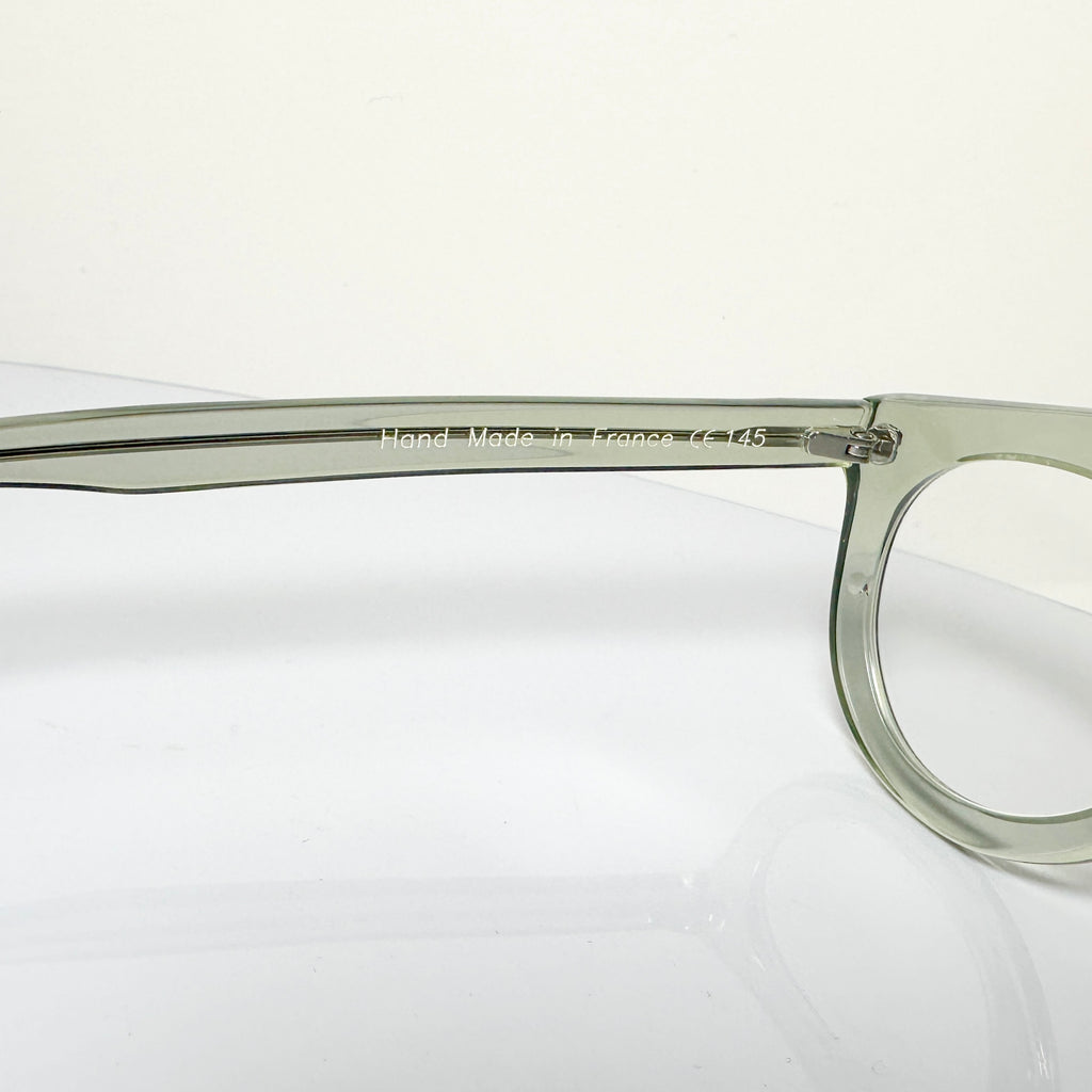 VUE DC ART 850 Unisex Eyeglasses Frame in Crystal Water Green - Authentic New