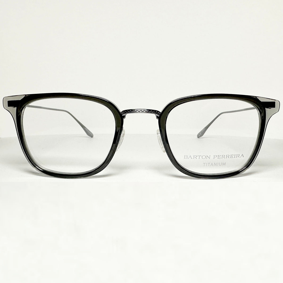 Barton Perreira HEALEY Men's Eyeglasses Frame in DUSK/PEWTER  - Authentic New