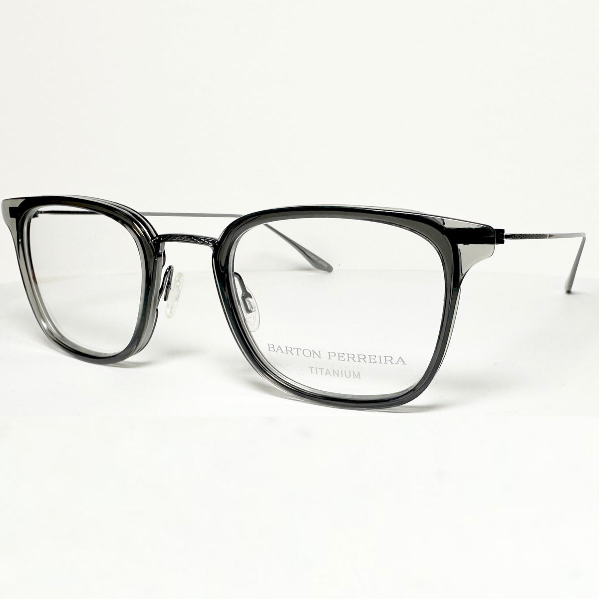Barton Perreira HEALEY Men's Eyeglasses Frame in DUSK/PEWTER  - Authentic New