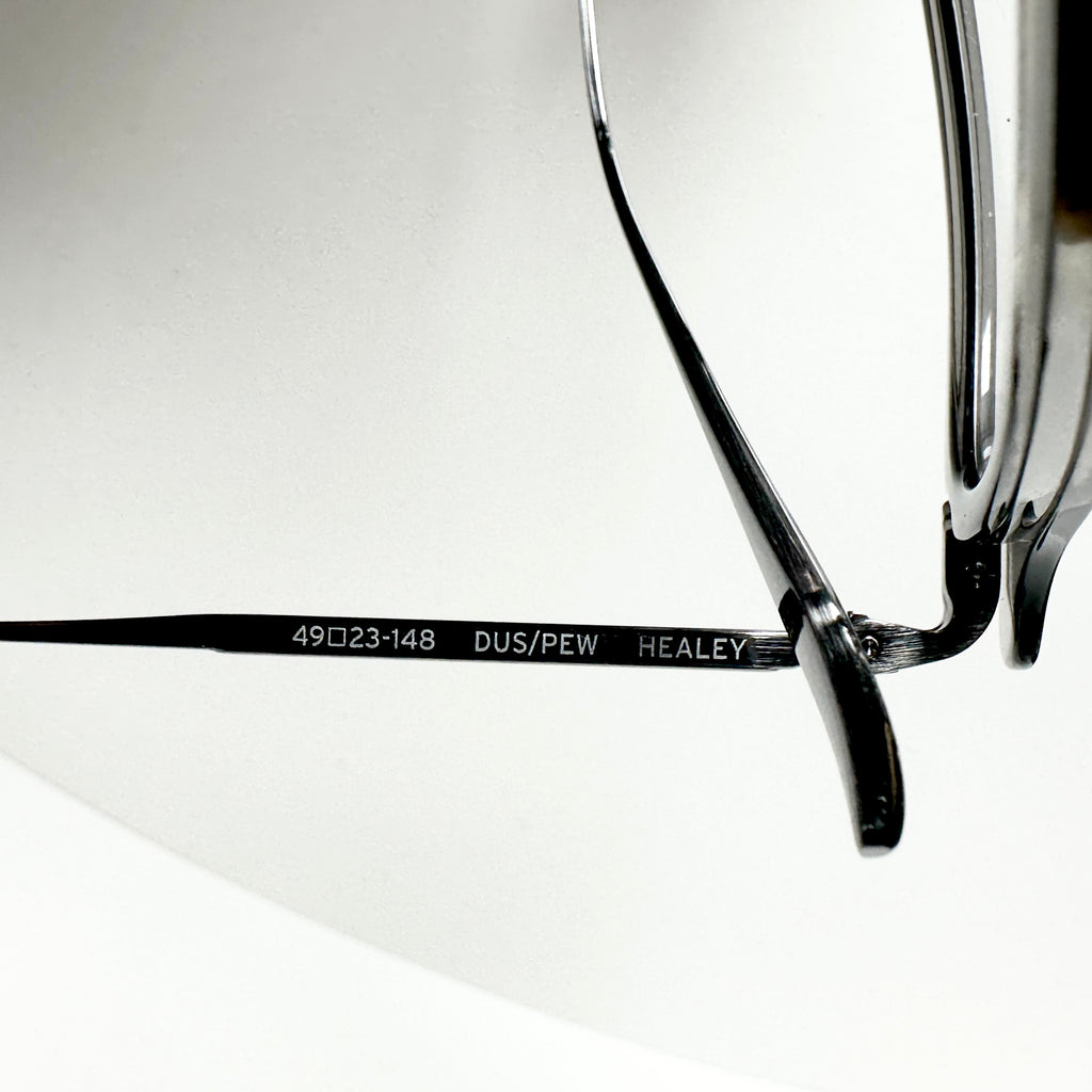 Barton Perreira HEALEY Men's Eyeglasses Frame in DUSK/PEWTER  - Authentic New