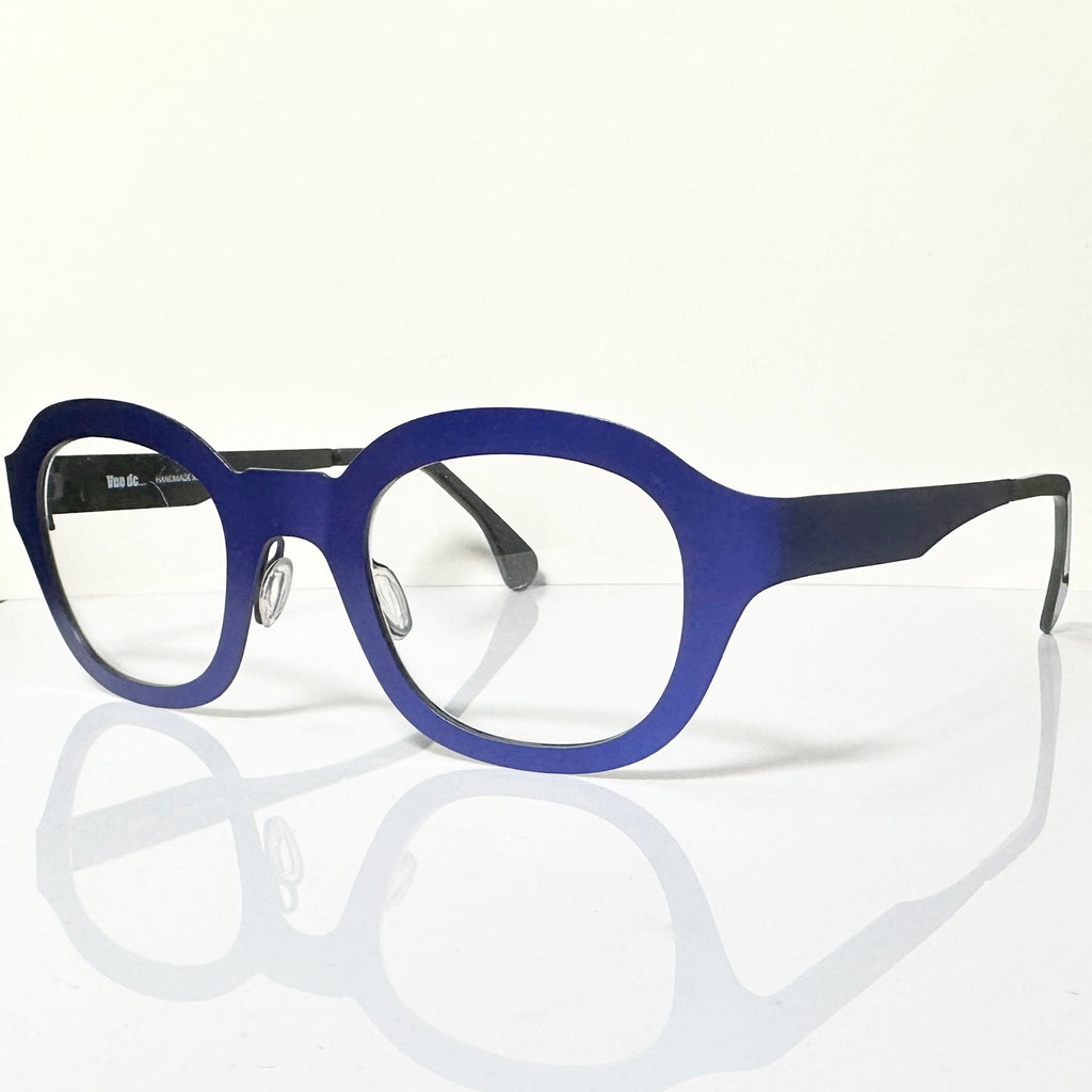 VUE DC M02 BN Unisex Eyeglasses Frame in  Blue - Authentic New