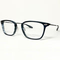 Barton Perreira CLEAVER Men's Eyeglasses Frame in Midnight/Pewter - Authentic New