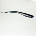 Barton Perreira CLEAVER Men's Eyeglasses Frame in Midnight/Pewter - Authentic New