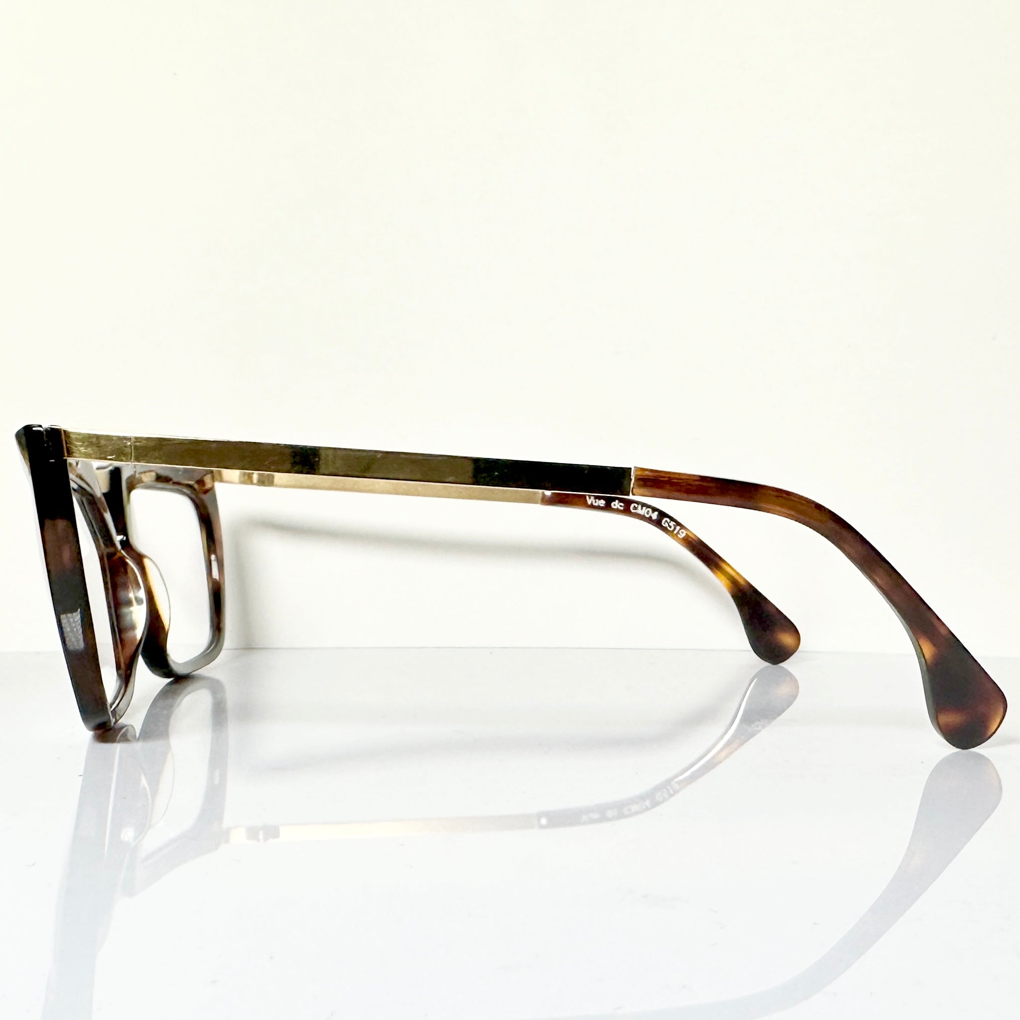 VUE DC CM04 Unisex Eyeglasses Frame in Tortoise/Gold - Authentic New