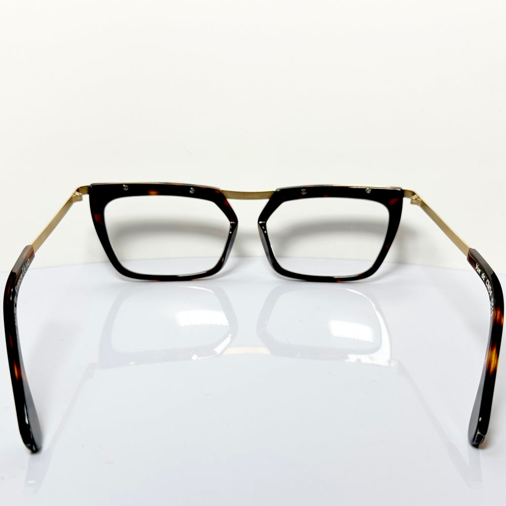 VUE DC CM04 Unisex Eyeglasses Frame in Tortoise/Gold - Authentic New
