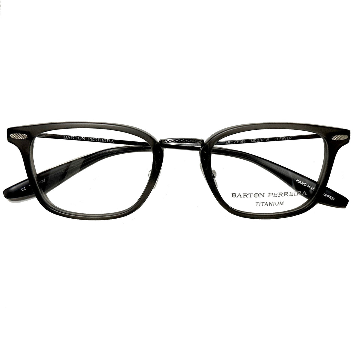 Barton Perreira CLEAVER MDU/PEW Men Eyeglasses Frame NEW Authentic