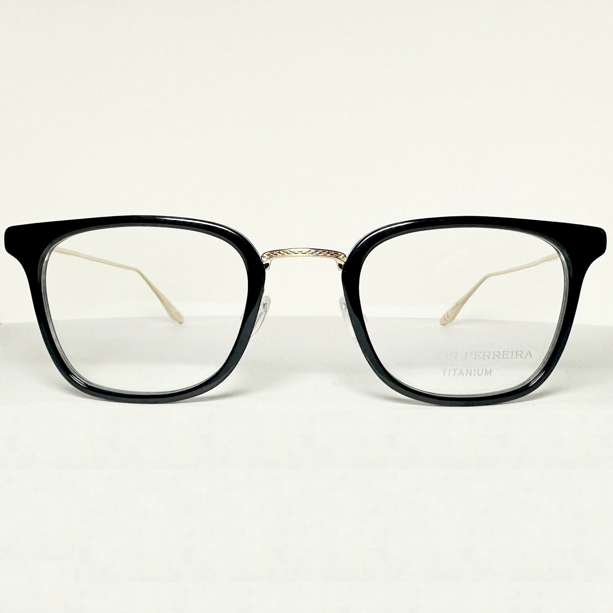 Barton Perreira HEALEY BLA/GOL Men Eyeglasses Frame NEW Authentic
