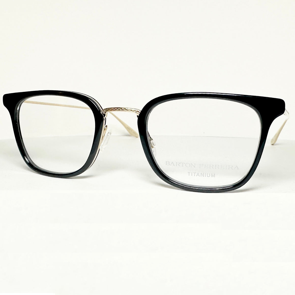 Barton Perreira HEALEY BLA/GOL Men Eyeglasses Frame NEW Authentic