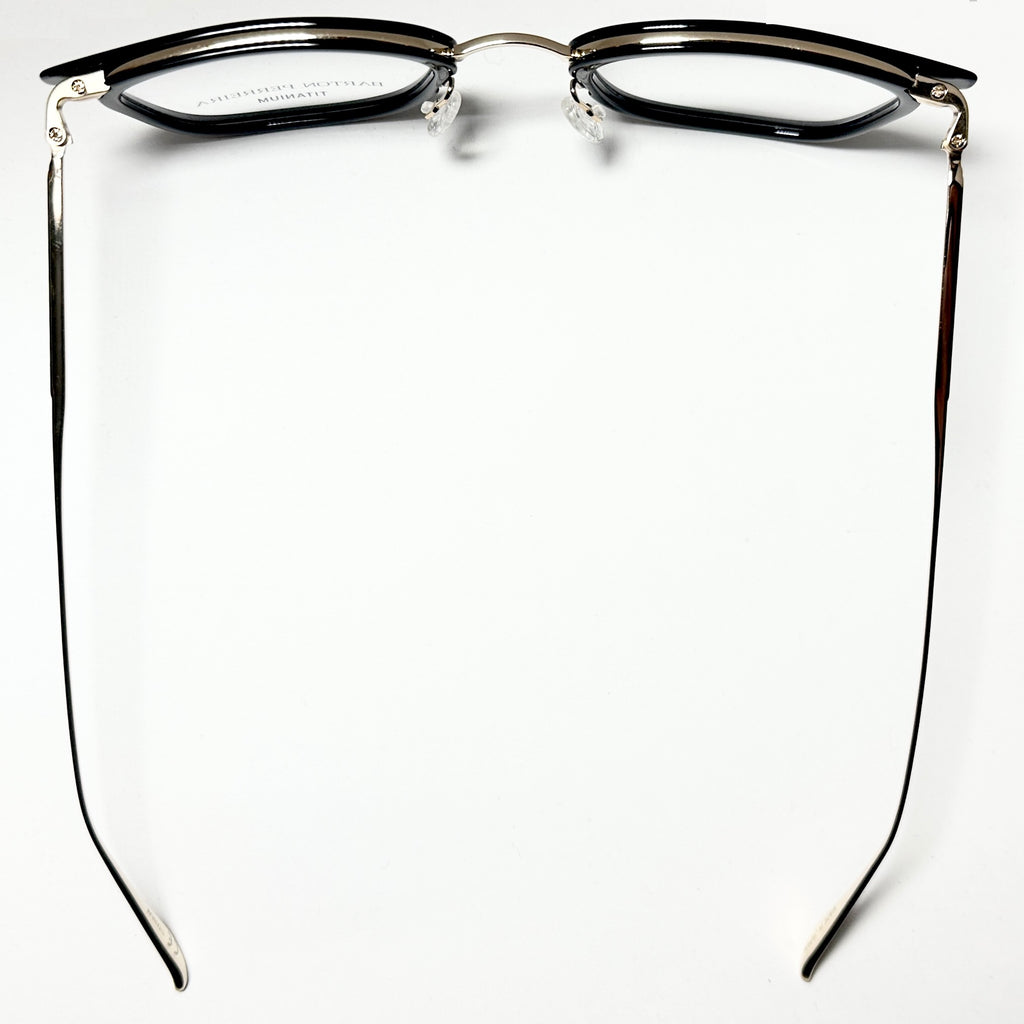 Barton Perreira HEALEY BLA/GOL Men Eyeglasses Frame NEW Authentic