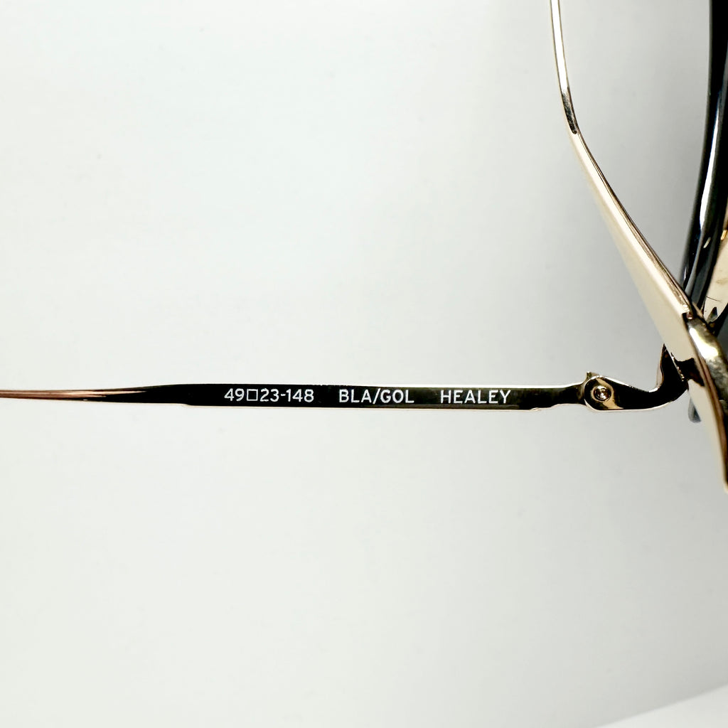 Barton Perreira HEALEY BLA/GOL Men Eyeglasses Frame NEW Authentic