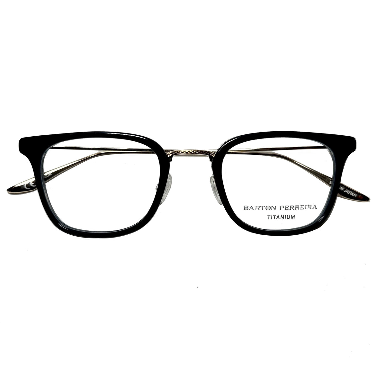 Barton Perreira HEALEY BLA/GOL Men Eyeglasses Frame NEW Authentic