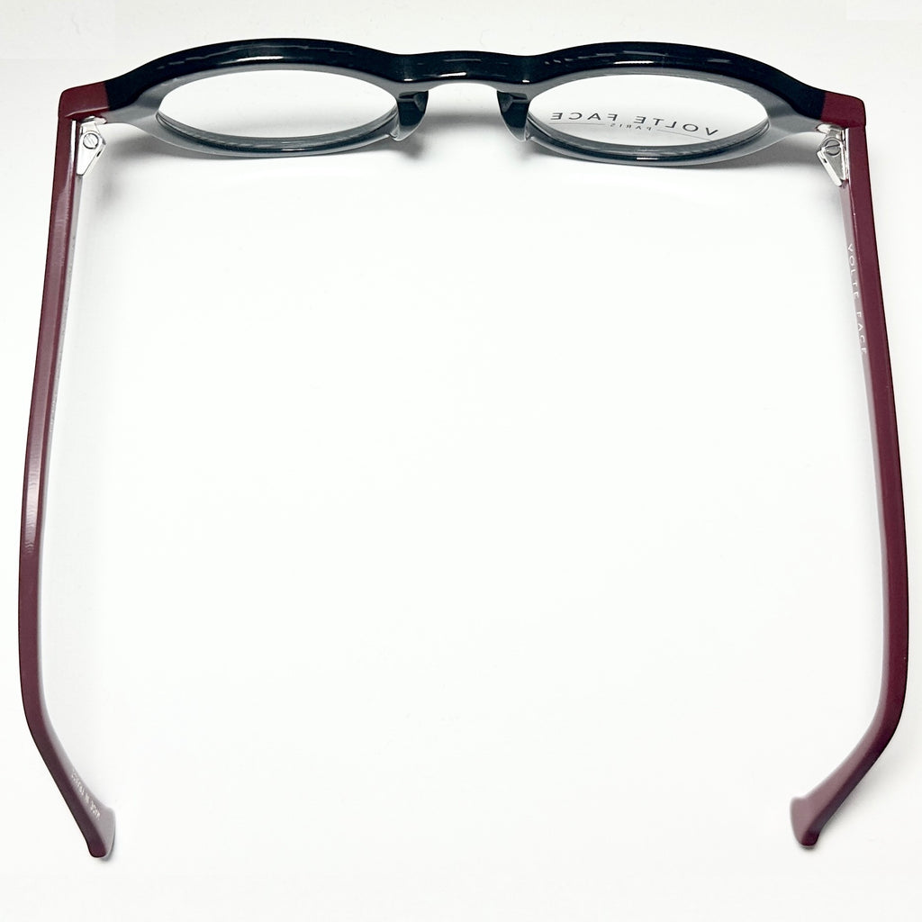 VOLTE FACE FIBULE 0520 Women's Eyeglasses Frames in Grey/Blue - Authentic New