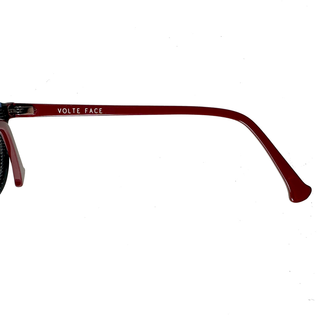 VOLTE FACE FIBULE 0520 Women's Eyeglasses Frames in Grey/Blue - Authentic New