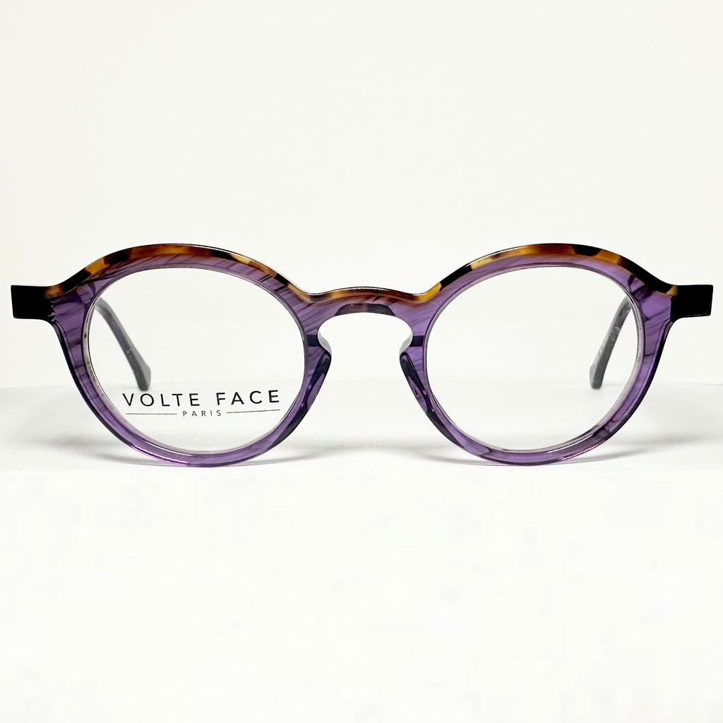 VOLTE FACE FIBULE 7090 Women's Eyeglasses Frames in Purple - Authentic New